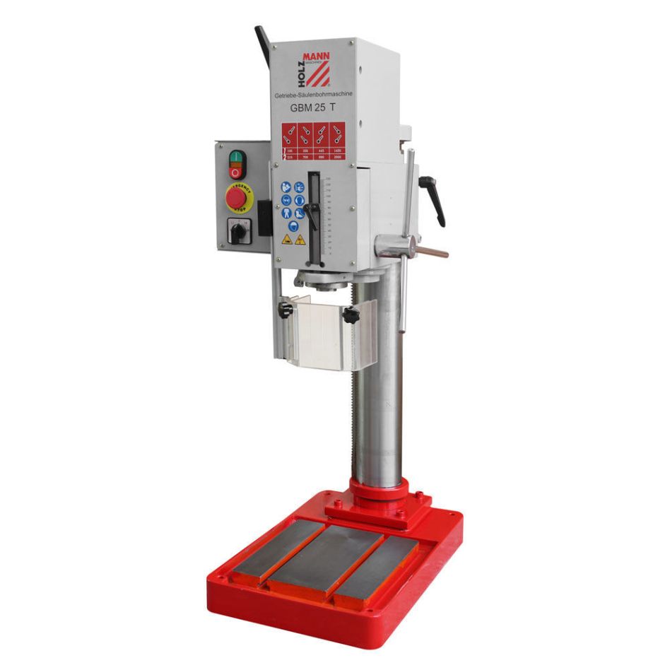 Holzmann GBM25T_400V Tandwieltafelboormachine 25 mm