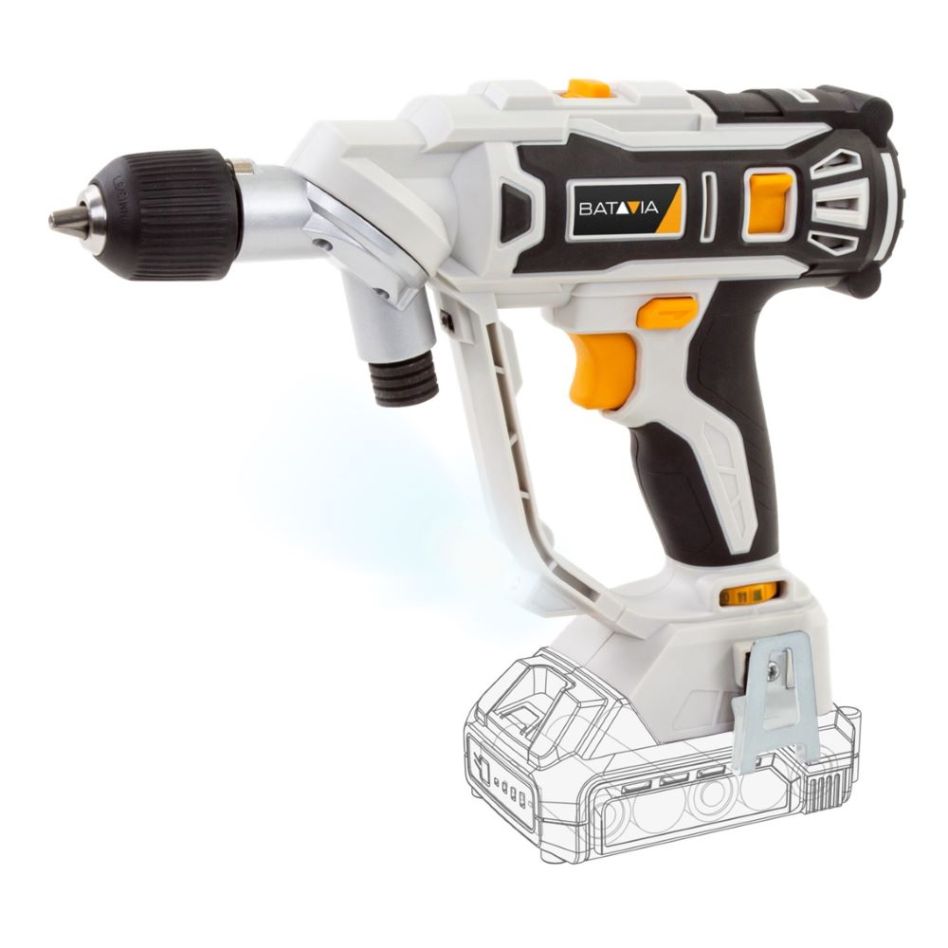 Batavia 7063778 MaxxPack Twin Drill 18V accuboormachine excl. Accu en lader