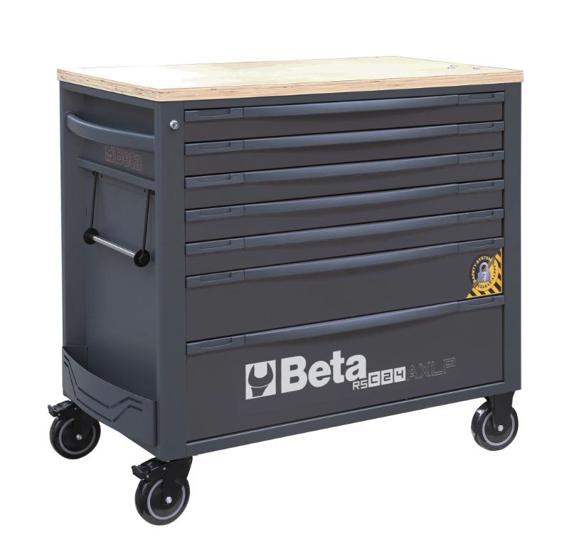 Beta 024004577 RSC24AXLP/7-A-Gereedschapswagen 7 laden Antraciet