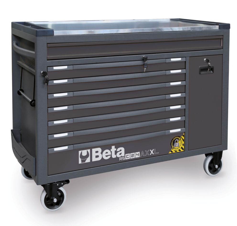 Beta 024004787 RSC24AXXL-A Gereedschapswagen 8 laden grijs