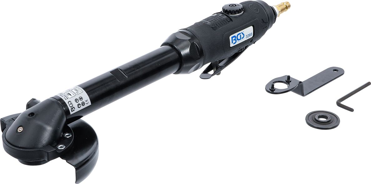 BGS 3268 Perslucht doorslijpmachine extra lang vlakke kop 376 mm