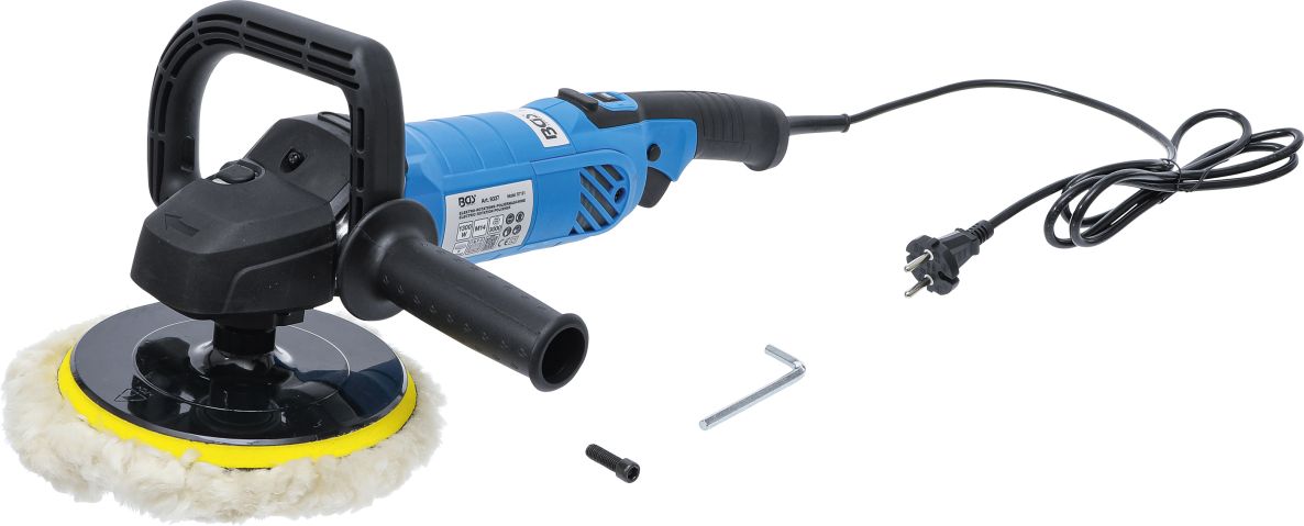 BGS 9337 Elektrische Polijstmachine 1300W Ø 180 mm max. 3000 omw/min in doos