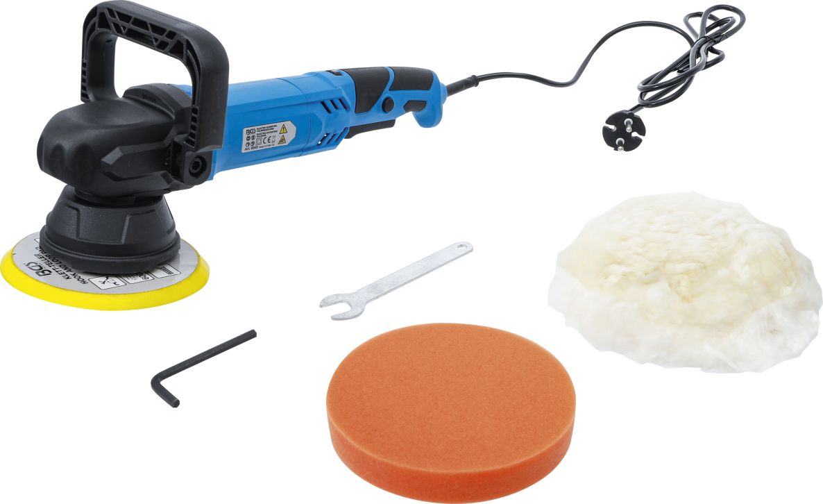 BGS 9345 Elektrische Excentrische polijstmachine max. 6000 omw/min 900 W in doos