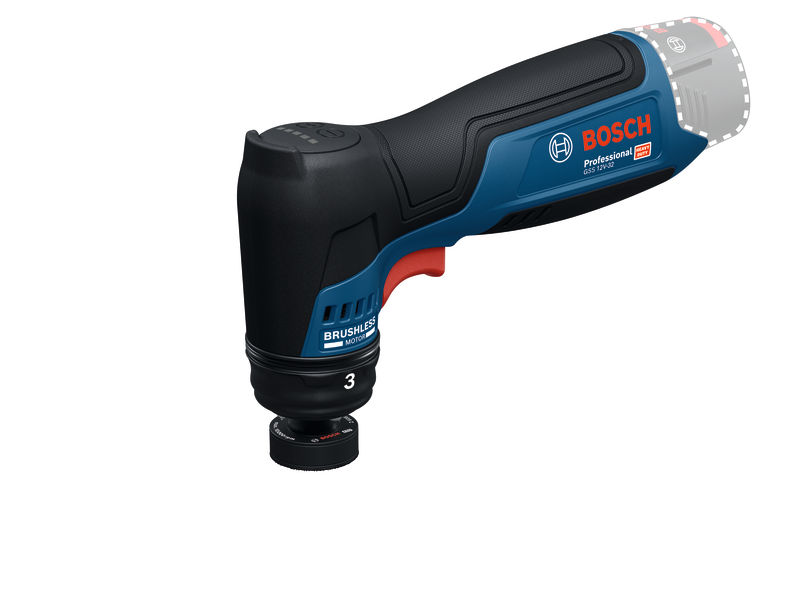 Bosch Blauw 06019L1003 GSS12V-32 Accuvlakschuurmachine excl. accu en lader met steunpad