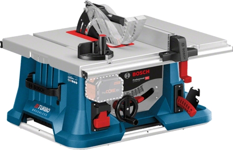 Bosch Blauw 0601B44000 GTS 18V-216 Professional Accu Tafelcirkelzaag 216MM 18V excl. accu's en oplader