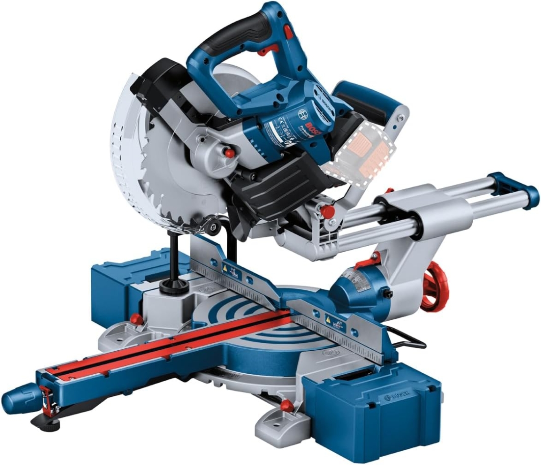 Bosch Blauw 0601B51000 GCM 18V-216 D 18V Accu Afkortzaag 216 mm excl. accu's en lader