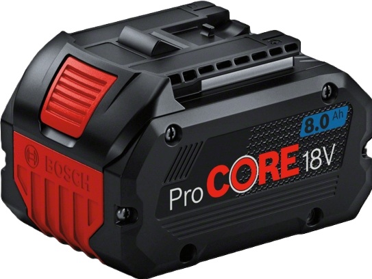 Bosch Blauw Accessoires 1600A016GK ProCORE18V 8.0 Ah Professional Accu 18V 8,0Ah Li-Ion