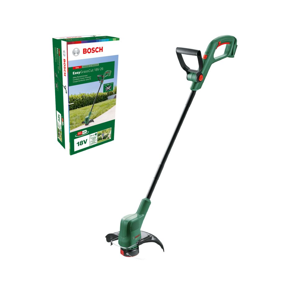Bosch Groen 06008C1C04 EasyGrassCut 18V-26 Accutrimmer excl. accu's en lader in doos