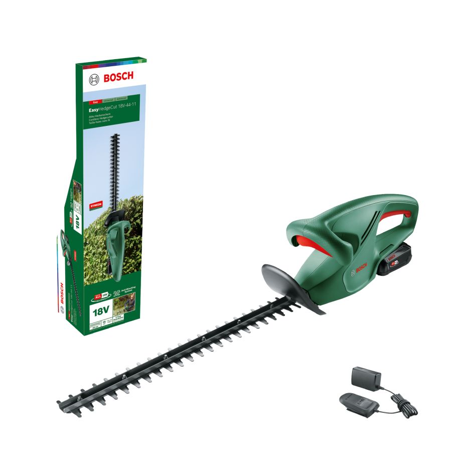 Bosch Groen 0600849H07 EasyHedgeCut 18V-44-11 Accuheggenschaar 1x 18V 2,0 Ah en lader AL1810CV