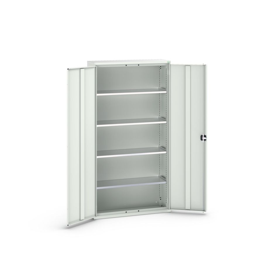 Bott 16926219.16 Verso systeemkast 1050x350x2000mm 4 legborden 2 deuren RAL 7035