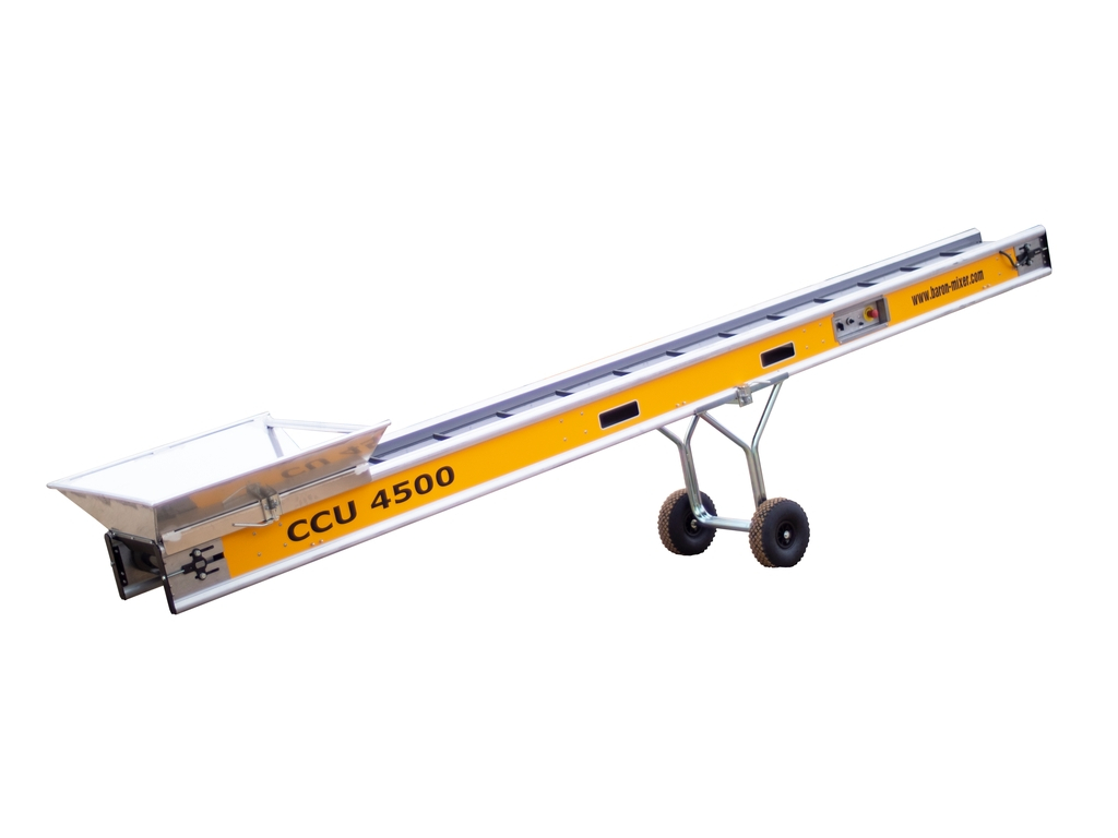 Baron 30010 CU 4.5 m Transportband met stuurinrichting voor serieverbinding 4.5 mtr 240 Volt