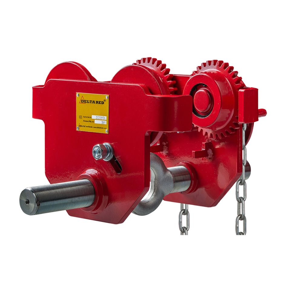 DELTA RED DR.0.02705000.10 Kettingloopkat 5 ton 9,5 meter bedieningshoogte