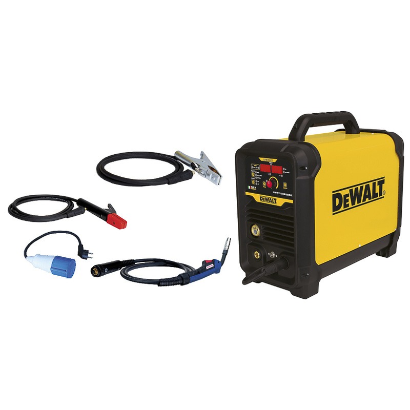 DeWalt DXWDMIG200E MIG Lasapparaatset 200A incl. accessoires in doos