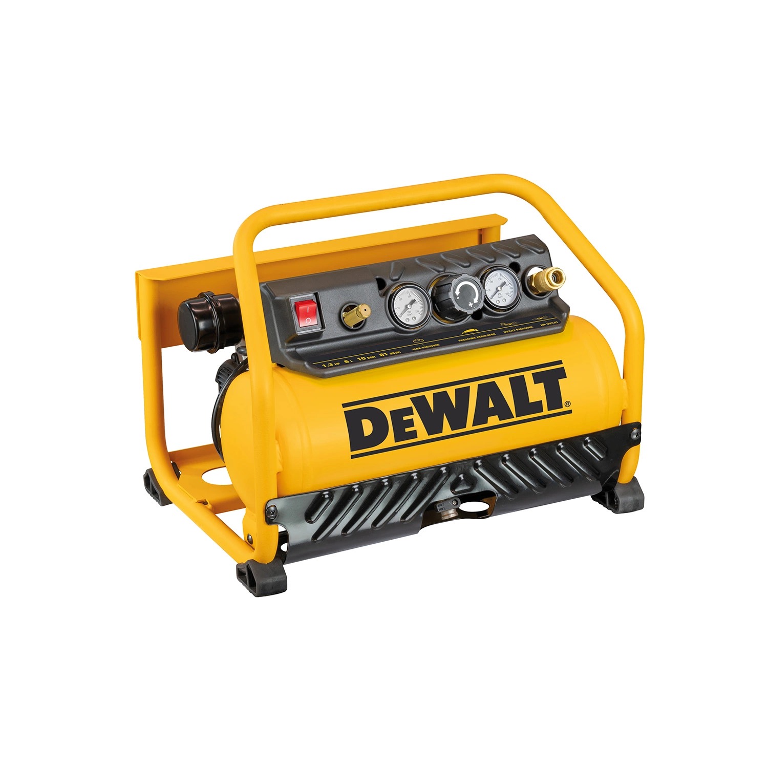 DeWalt DXCMS156RE Silent Compressor olievrij 10 Bar 6L