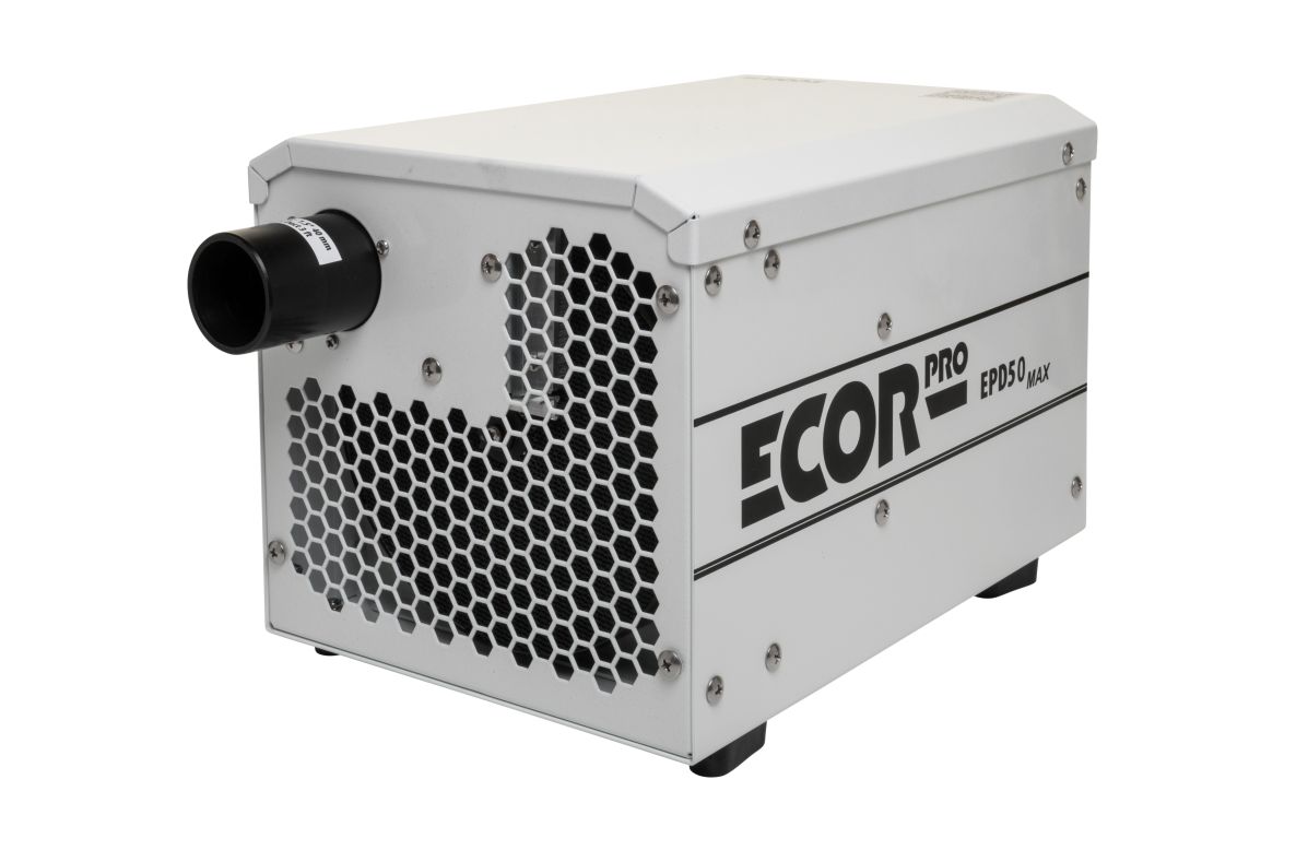 Ecor Pro EPD50 MAX DryFan Adsorptie-Ontvochtiger 13l met WiFi wit