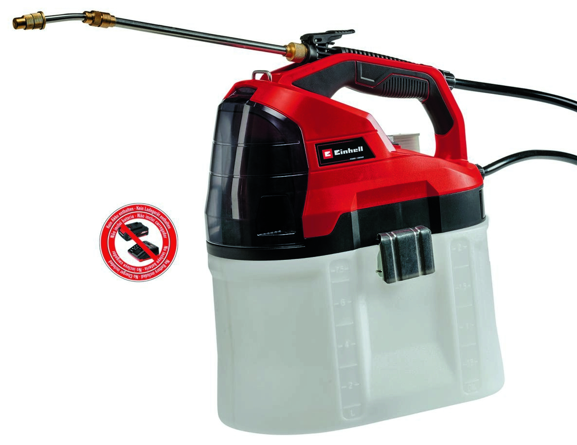 Einhell 3425220 GE-WS 18/75 Li-Solo Accu Drukspuit