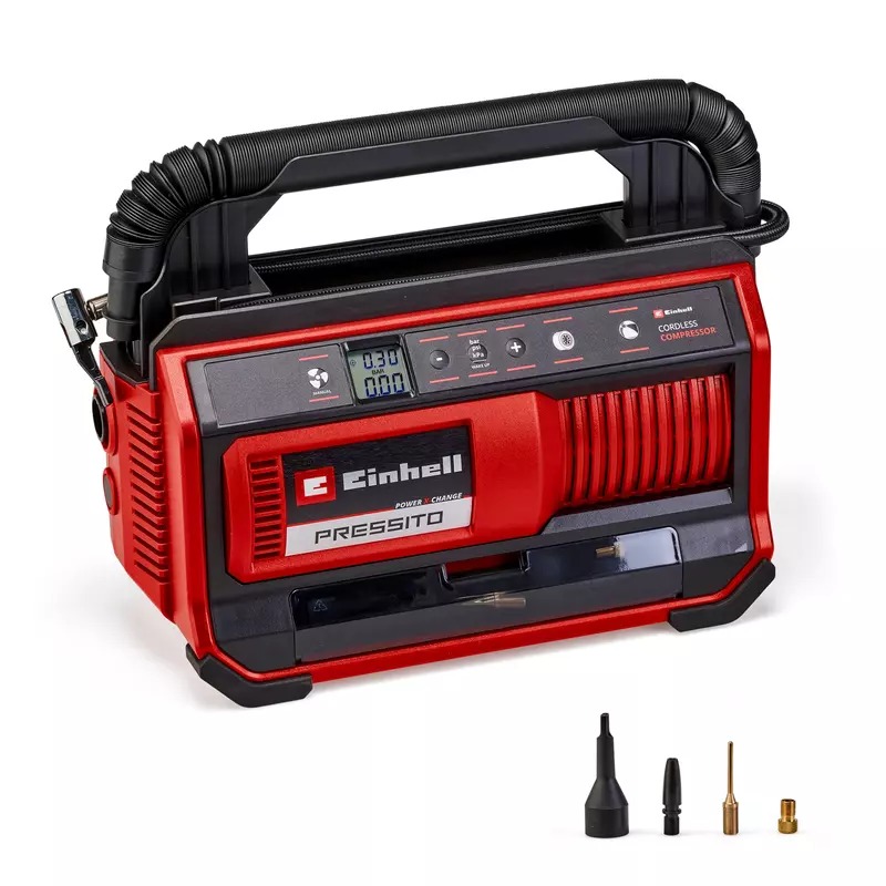 Einhell 4020420 PRESSITO 18/25 Li Solo 3in1 Accu Compressor excl. accu en lader in doos