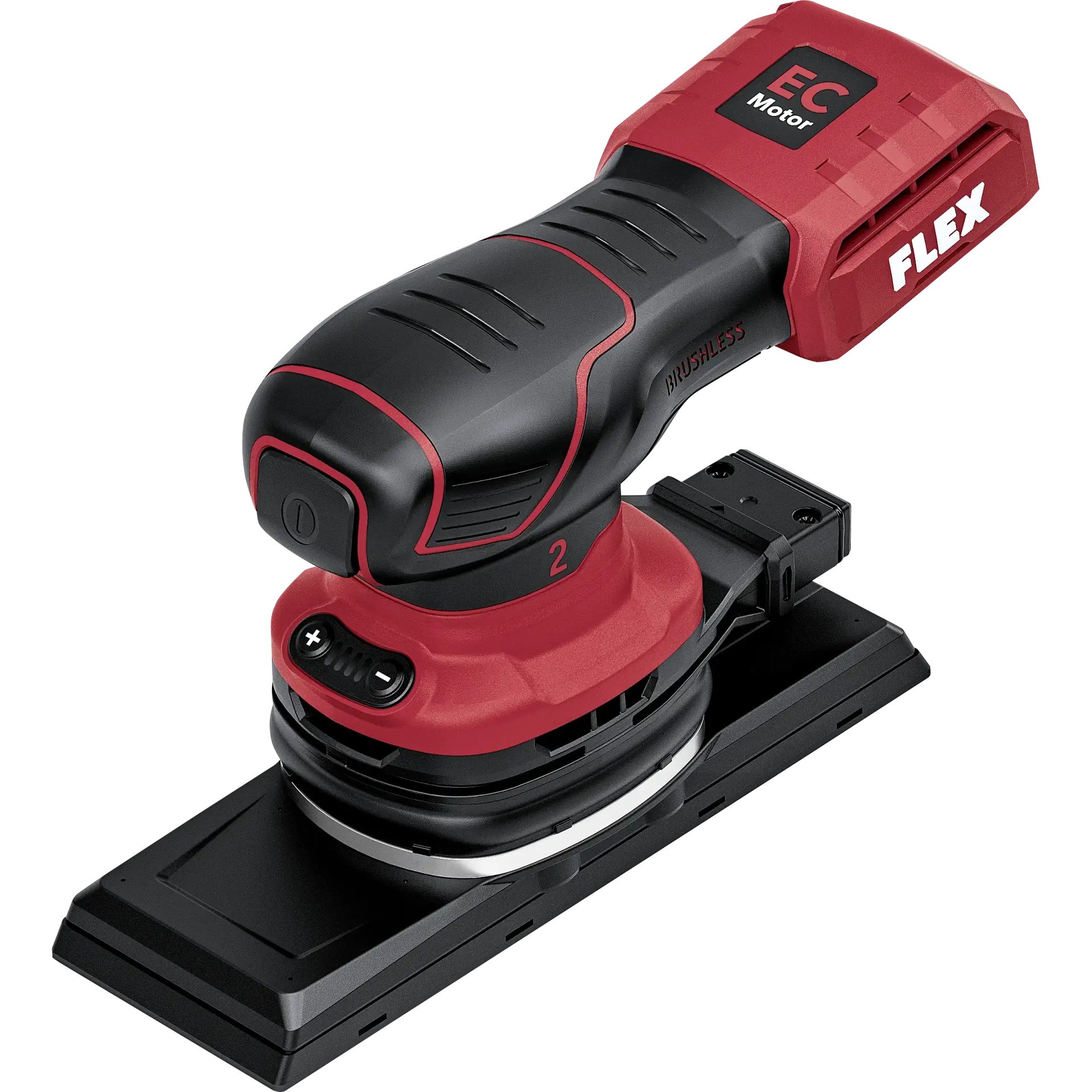 Flex-tools 534434 OSE 2-70x198 18-EC C Accuvlakschuurmachine 70x198mm 18V excl. accu's en lader in L-Boxx