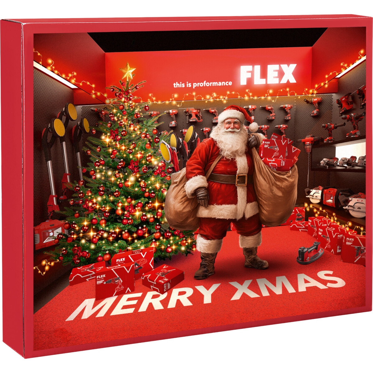 Flex-tools Accessoires 534227 Adventskalender 2025 – Het hoogtepunt van de kerstperiode