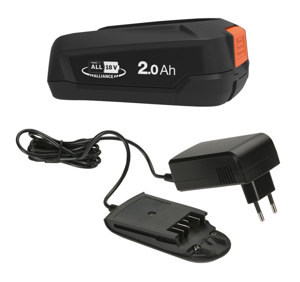 Gardena 14916-20 Accu Startset P4A systeemaccu PBA 18V/36 2.0Ah + lader AL 18V-20 POWER FOR ALL