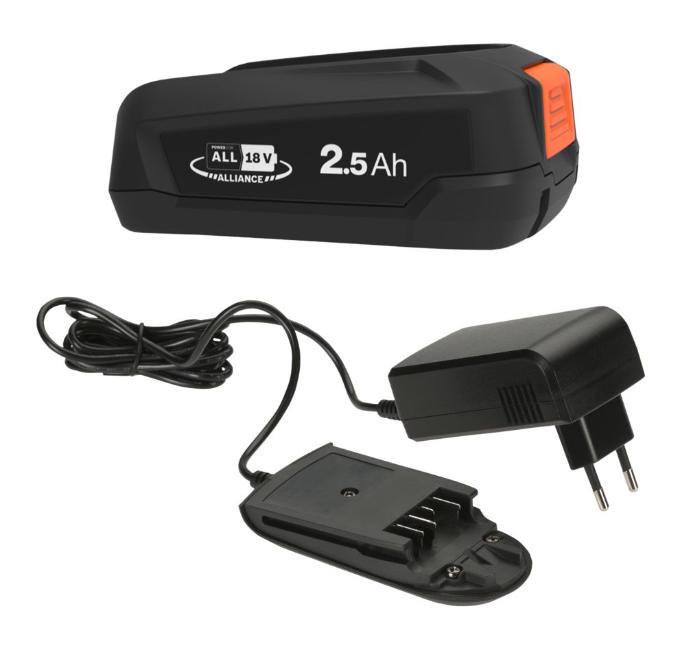 Gardena 14917-20 Accu Startset P4A systeemaccu PBA 18V/45 2.5Ah + lader AL 18V-20 POWER FOR ALL