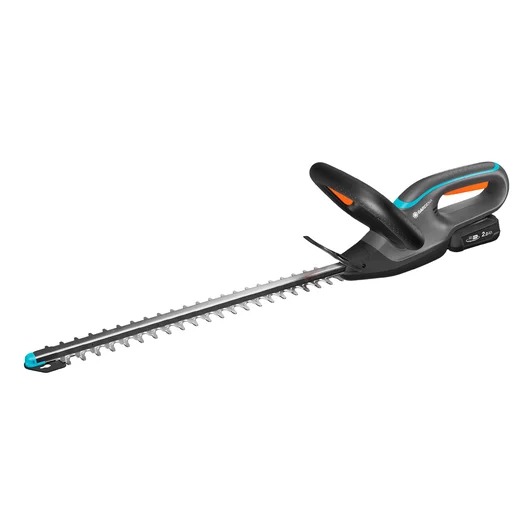 Gardena 14734-20 Accu Heggensch. EasyCut 45/18V P4A Set incl. 2 Ah en lader in doos