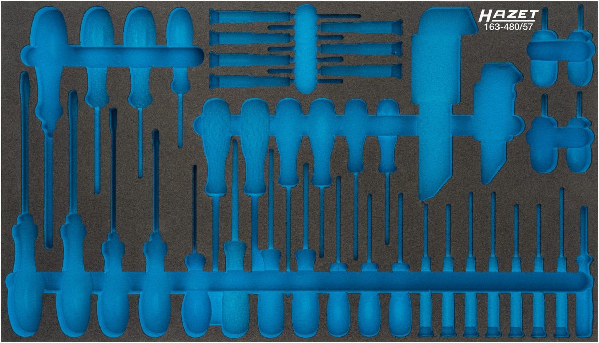 Hazet 163-480L 2-componenten zachte schuiminlage 691 mm x 392 mm