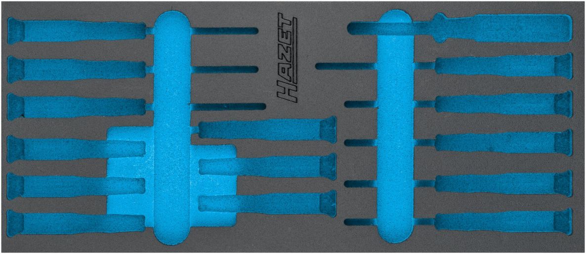 Hazet 163-517L 2-componenten zachte schuiminlage 392 mm x 172 mm