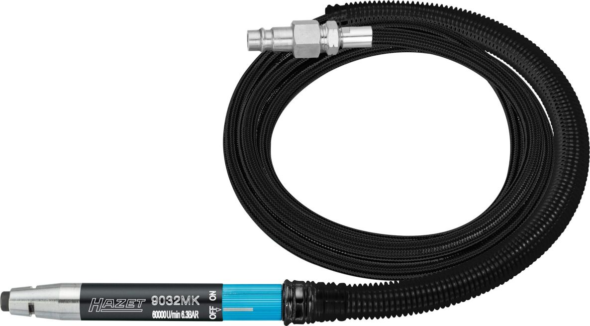 Hazet 9032MK Pneumatische Microstaafslijper lengte 131,5 mm