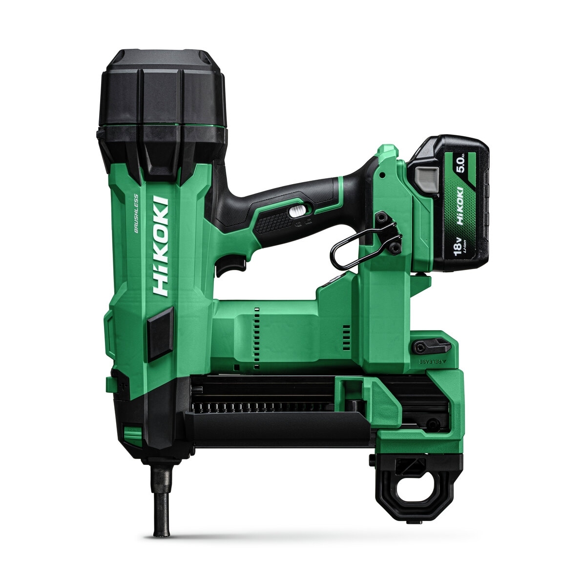 HiKOKI NC1840DAWQZ Accu-betontacker brushless 2x 18V 5.0Ah accu en lader in koffer