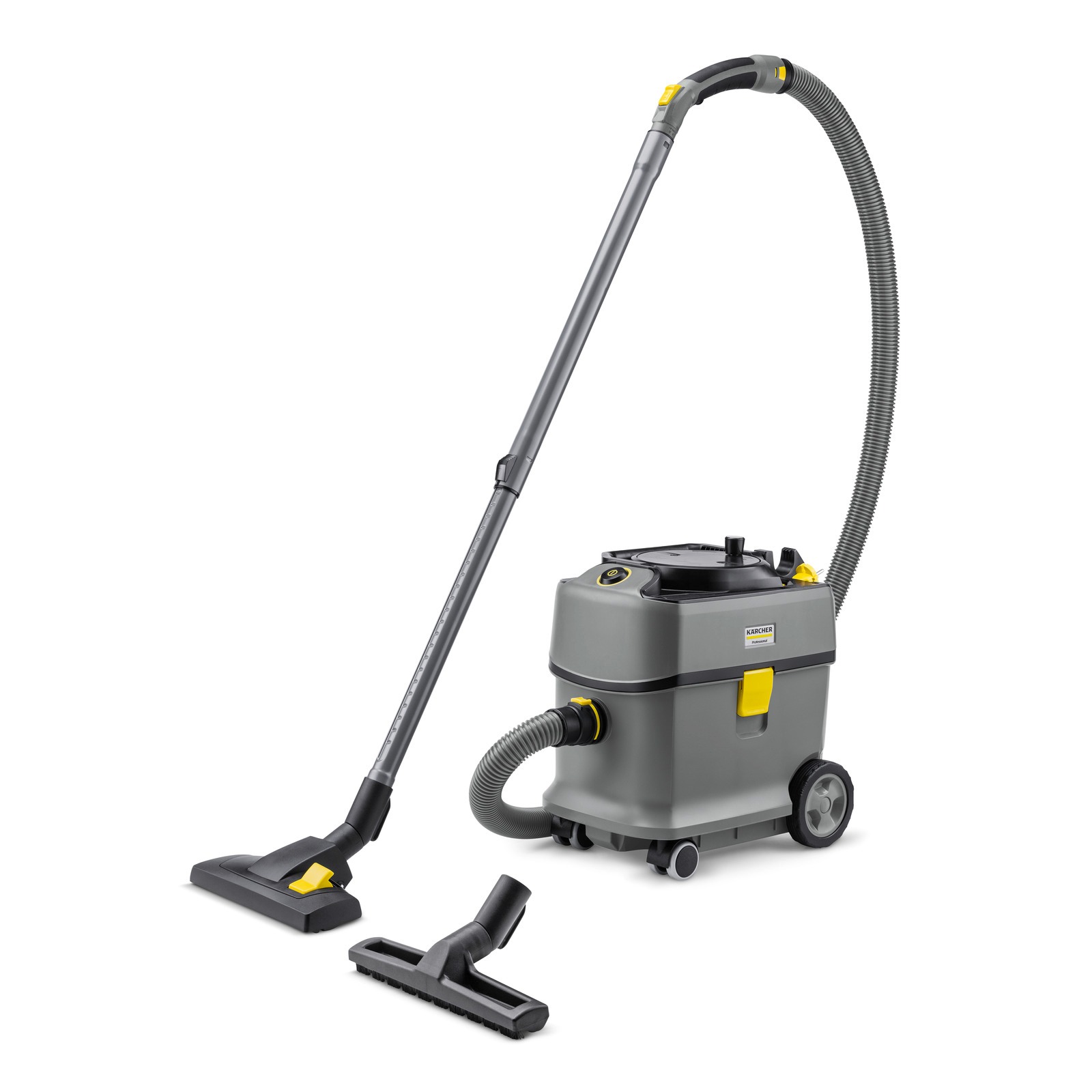 Kärcher Professional 1.355-307.0 T 15/1 HEPA Geluidsarme stofzuiger 230V 15L 40l/s 18kPa hygiëne en duurzaamheid incl. accessoires