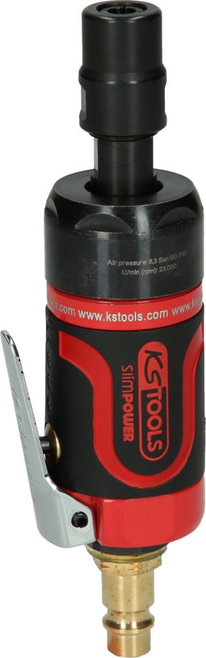 KS Tools 515.5530 SlimPOWER mini pneumatische staafslijper, recht