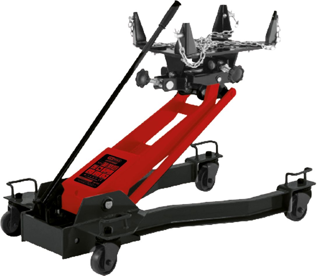 KS Tools 160.1335 performance Hydraulische transmissiekrik met vertelbare opnameplaat 1,5 t