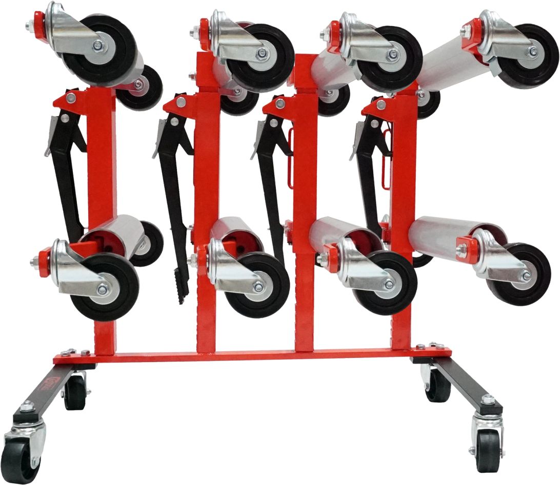 KS Tools 160.1225 performance Opbergframe met vier mechanische rangeerhulpen 5-delig