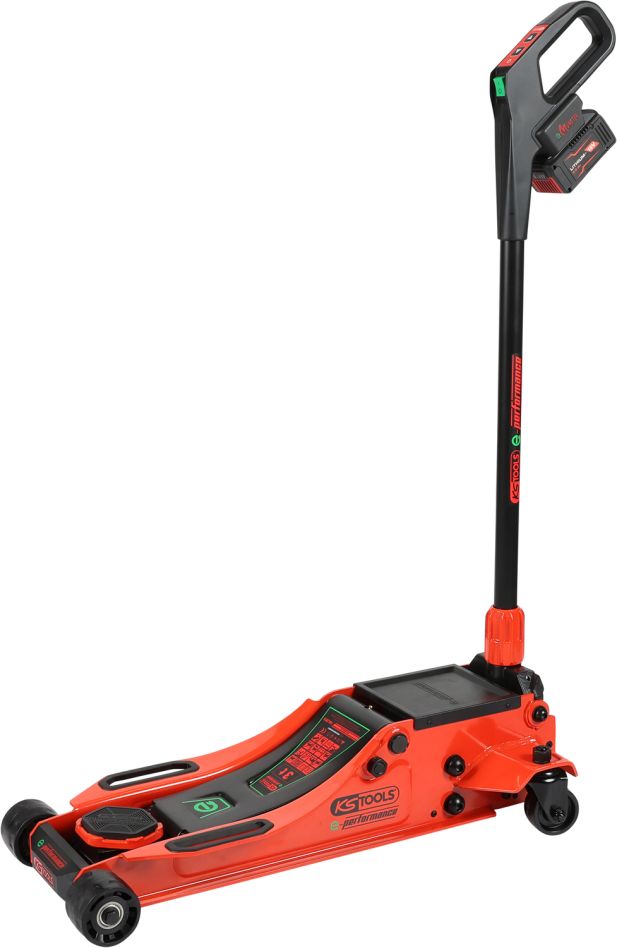 KS Tools 160.2015 e-performance Hydraulische Accu Krik 3 t, max. hoogte 508 mm 1x 4.0Ah accu en lader