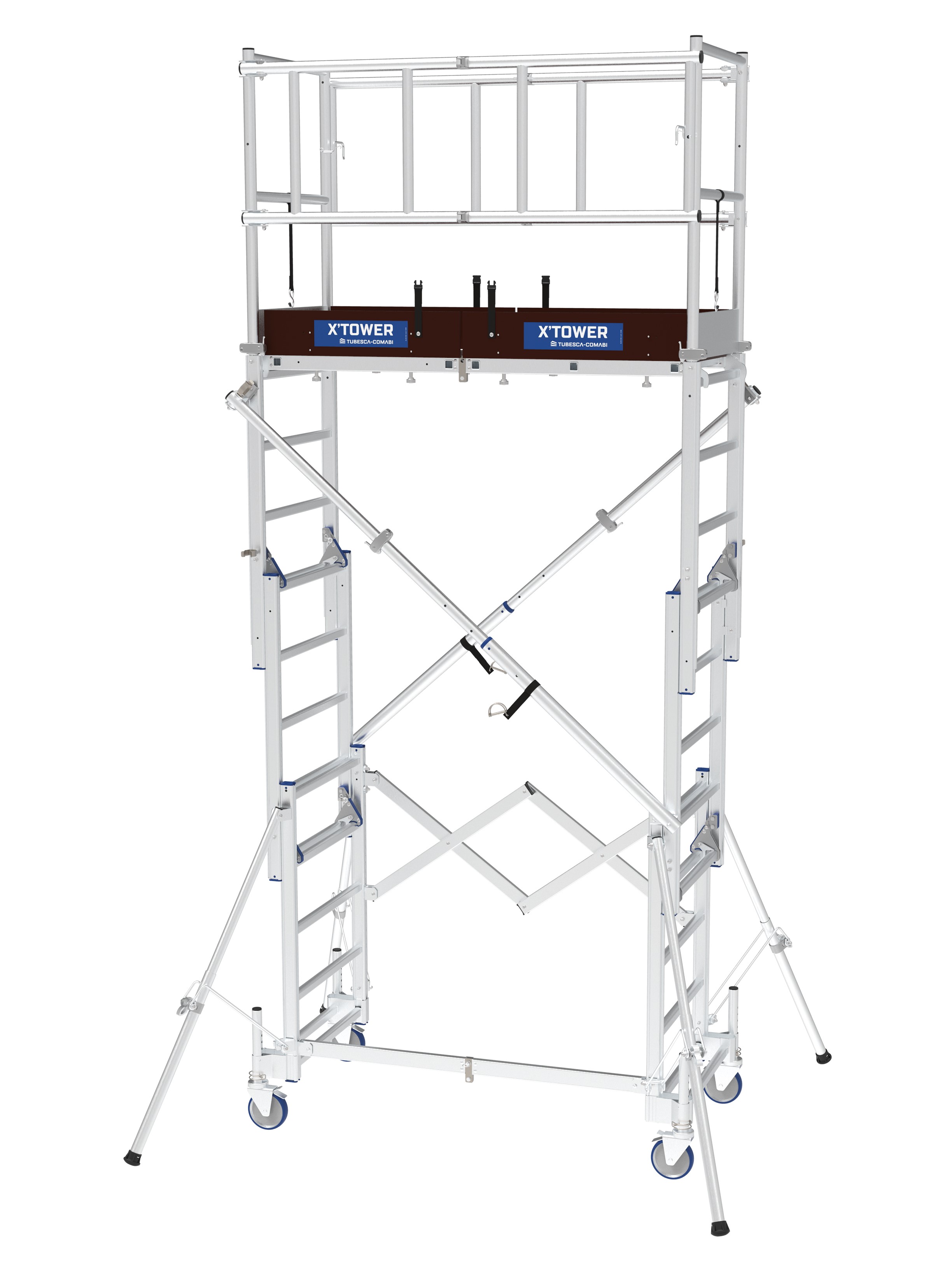 Little Jumbo 4022405530 X'Tower rolsteiger 0.92 x 1.41 platf./werkh. 2.8/4.8m