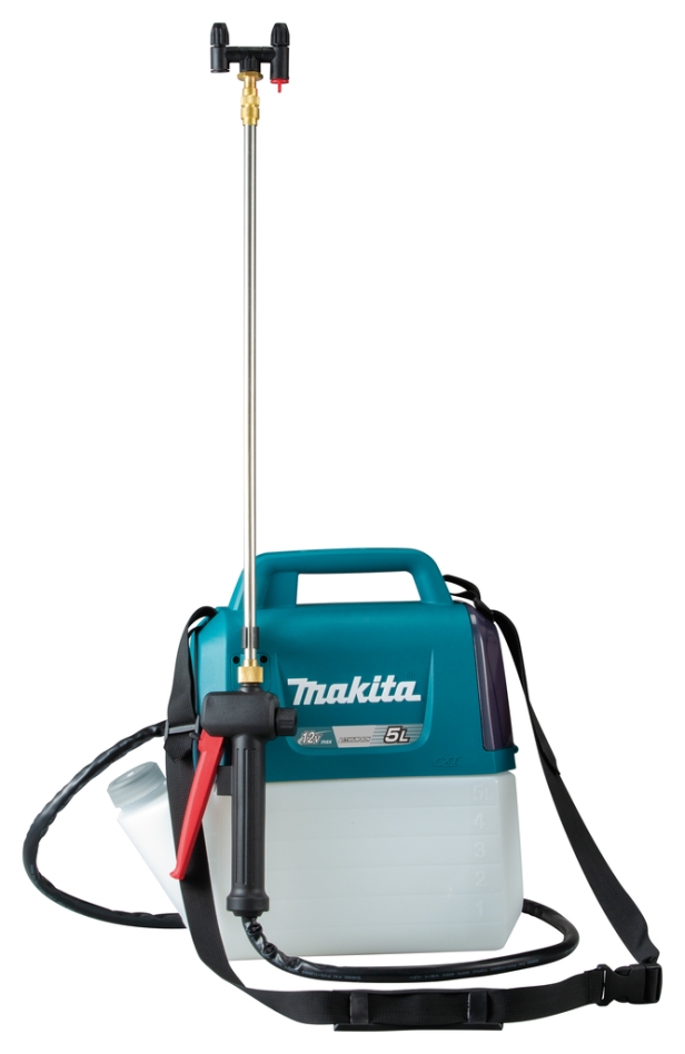 Makita US053DZ Accu drukspuit 5 liter 12 Volt excl. accu's en lader