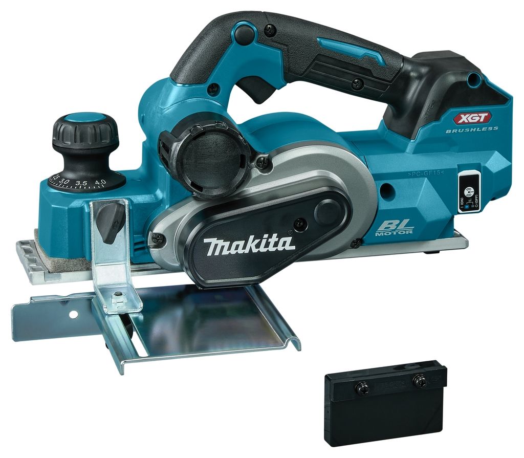 Makita KP001GZ Accu Schaafmachine 82 mm 40V zonder accu's en lader in doos