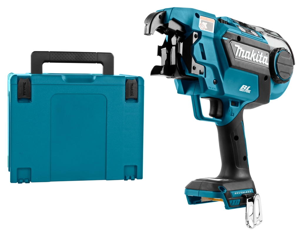 Makita DTR180ZJ Accu Vlechtmachine 14,4 - 18 Volt excl. accu´s en lader