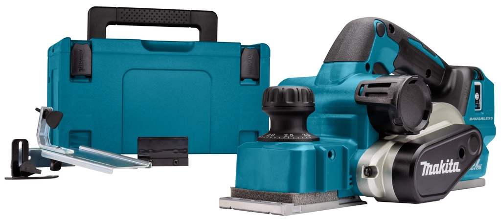 Makita DKP181ZJ Accu Schaafmachine 18V zonder accu's en lader