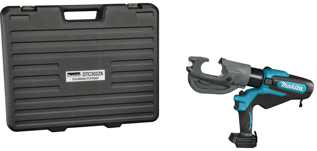 Makita DTC302ZK LXT 18 V Kabelkrimptang 120 kN 42 mm excl. accu's en lader in koffer
