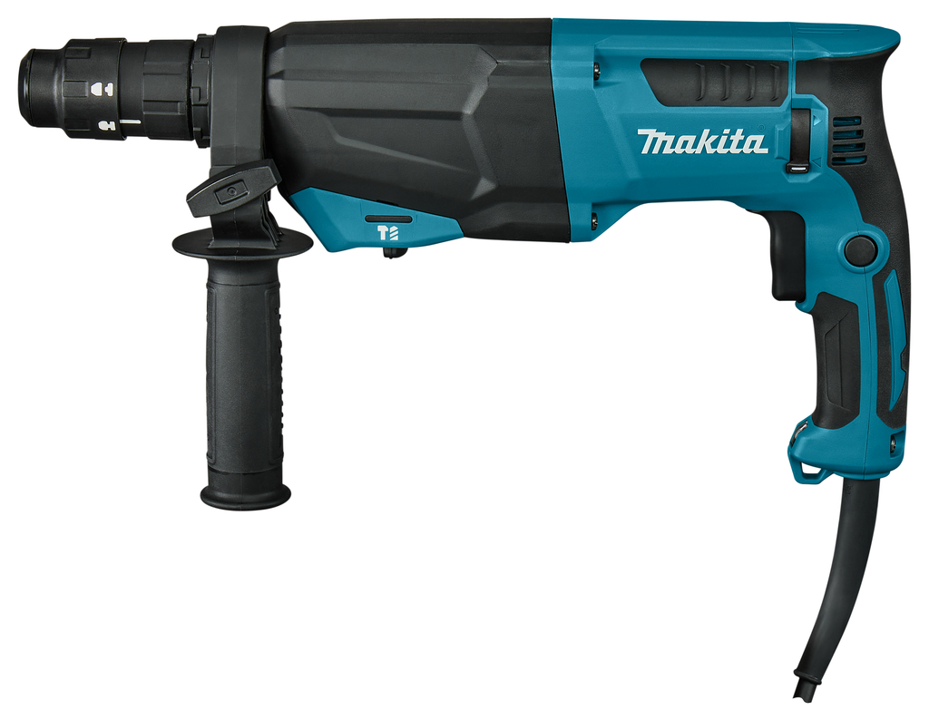 Makita HR2670FT Combihamer met wisselbare kop in koffer