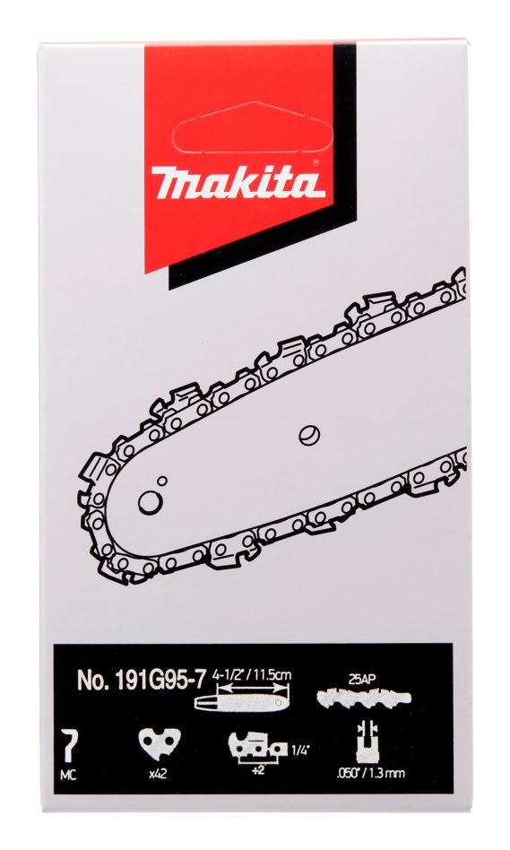 Makita Accessoires 191G95-7 Ketting 25AP Rnd 1/4X1,3 S42