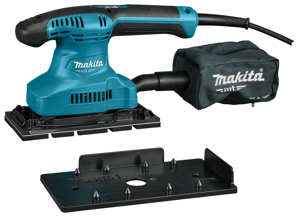 Makita MT M9203B 230V Vlakschuurmachine in doos