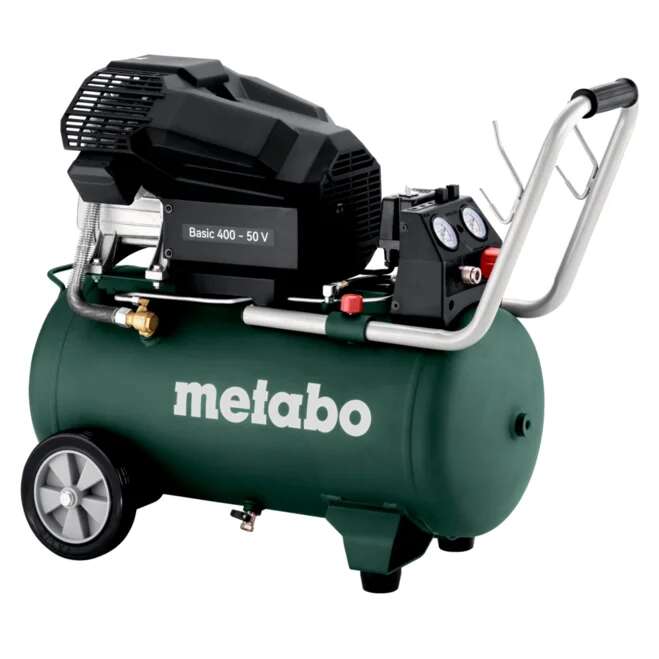 Metabo 601526000 Basic 400-50 V Compressor in doos