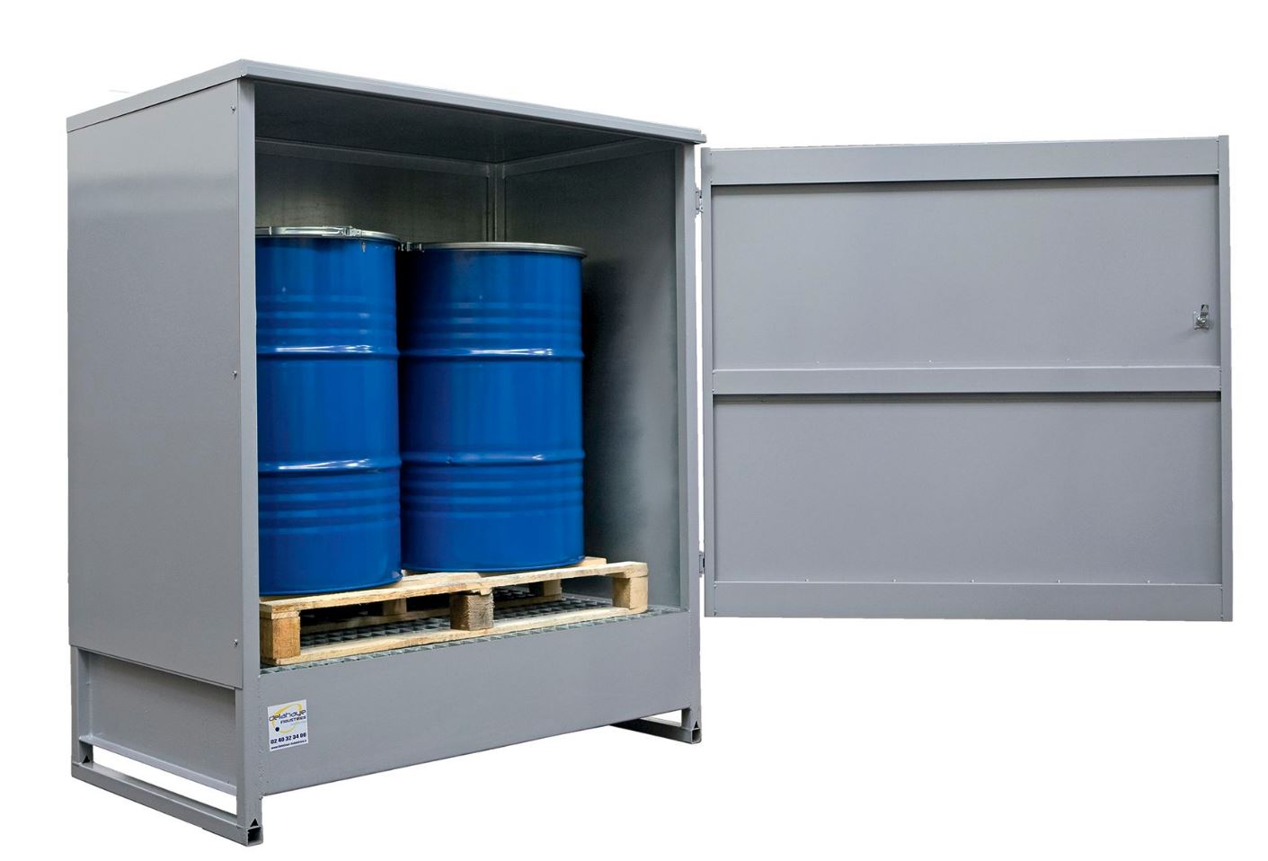 Metal Works 724576574 OQS4 Gesloten opslagkast 4 vaten