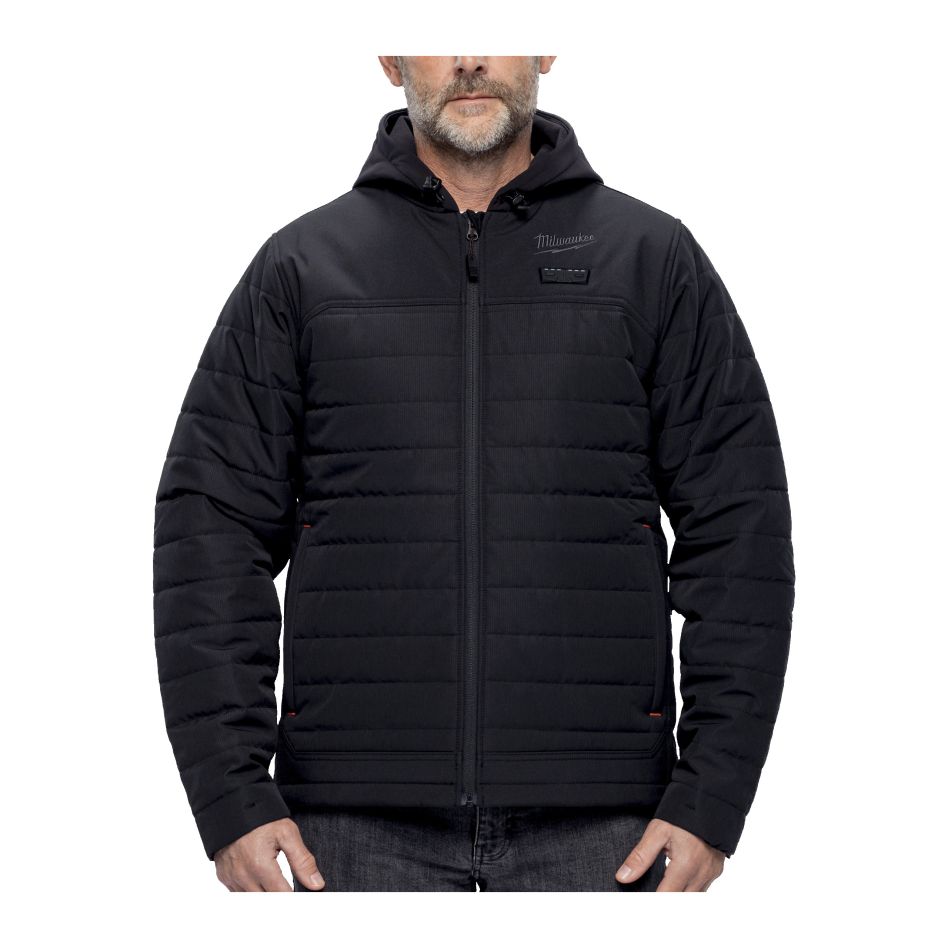 Milwaukee Accessoires 4932493841 M12 Verwarmde Puffer Jas Zwart XXL excl. accu en lader in doos