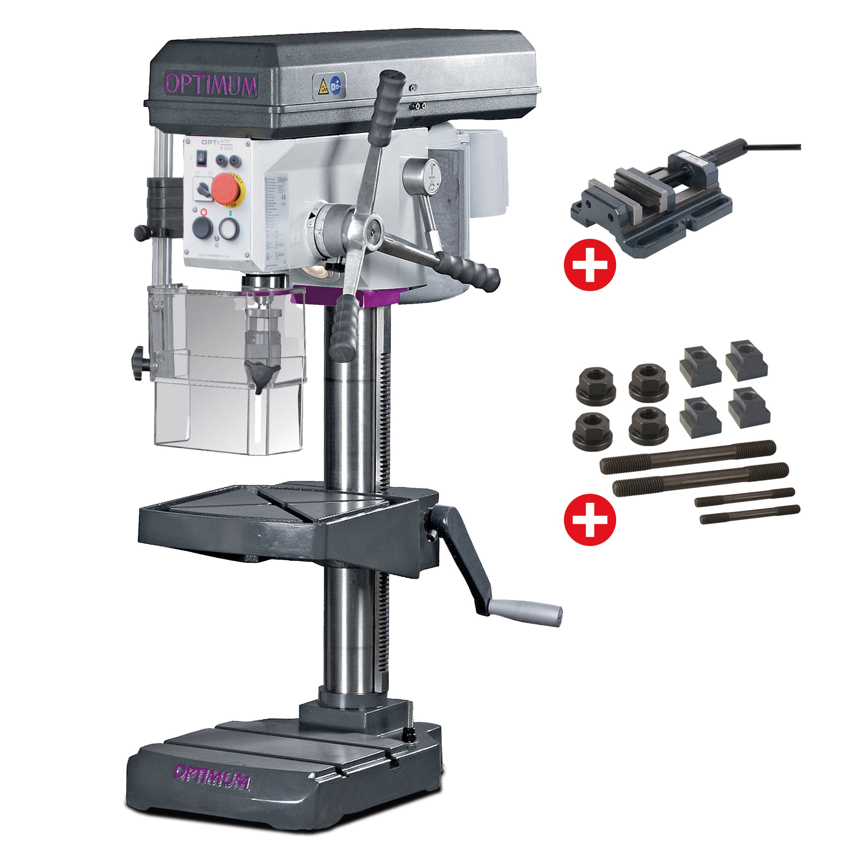 Optidrill 790029241 B24H PACK Tafelboormachine 850 Watt 230V