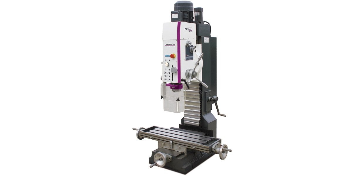 Optimill 713338181 MH50G Boorfreesmachine 400V 1,5 / 2,2 kW incl. Weldonhouder BT40