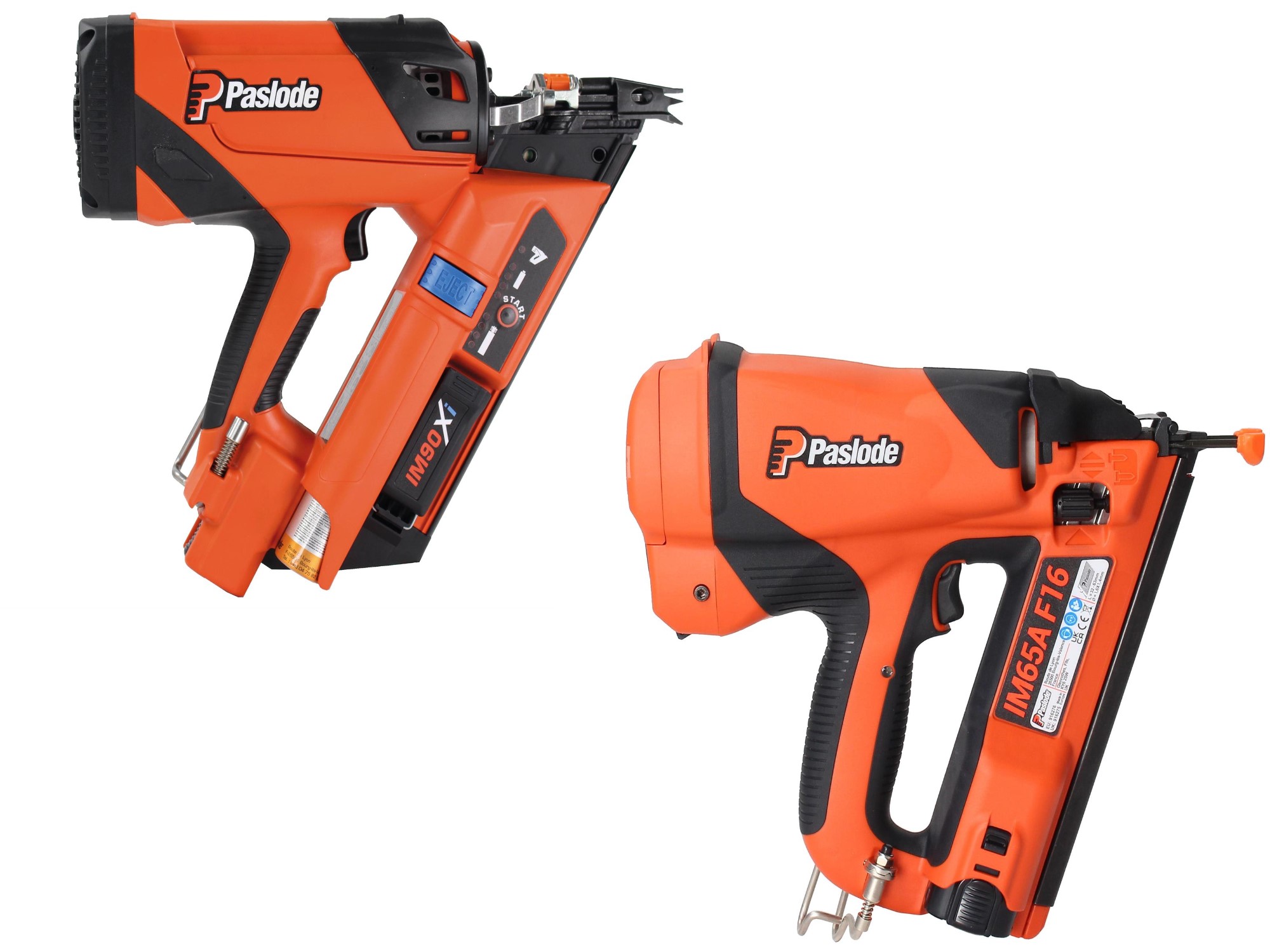 Paslode 019710/916276 IM90XI Schiethamer 50-90mm + IM65A F16 Afwerknagelapparaat 32-63mm